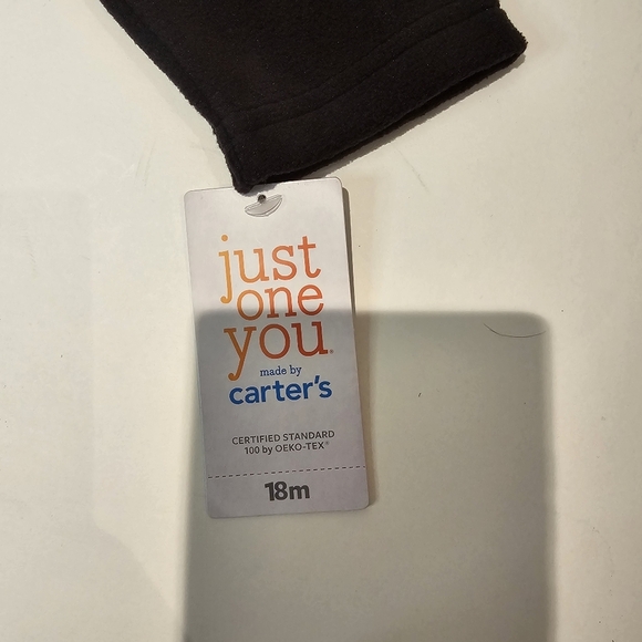 Carter's Toddler 18 Months Old Pajama Set Plaid Moose - Picture 3 of 3